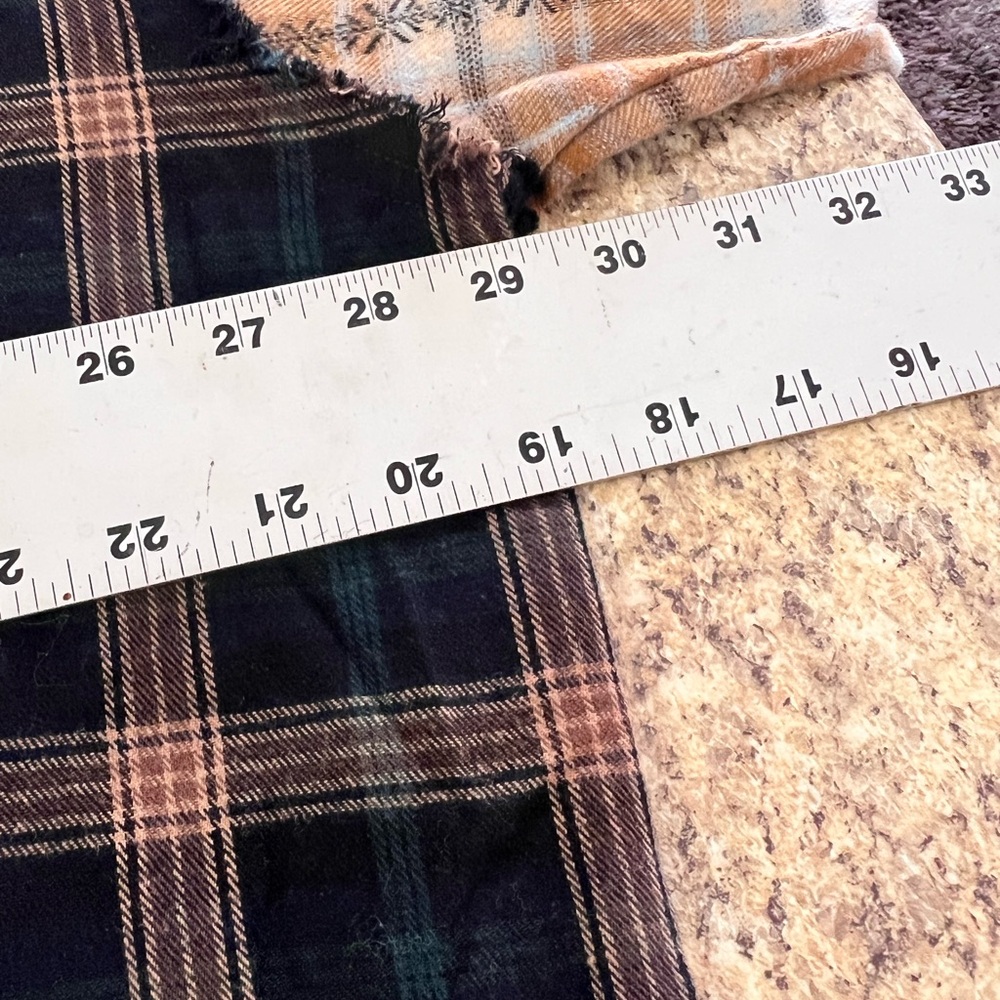 NWT Natural Life Elliott Plaid purple Button-Up oversized soft Shirt L/XL - Picture 11 of 12